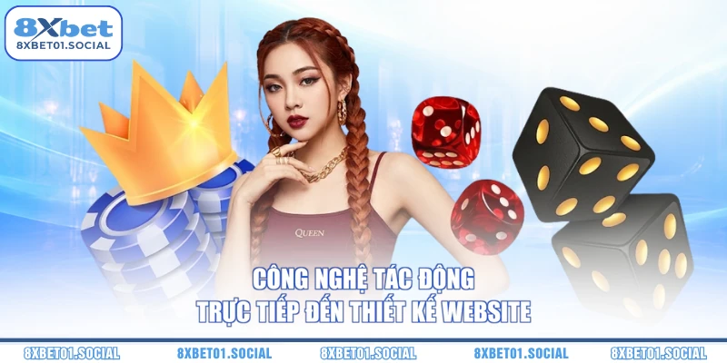 Công nghệ tác động trực tiếp đến thiết kế website
