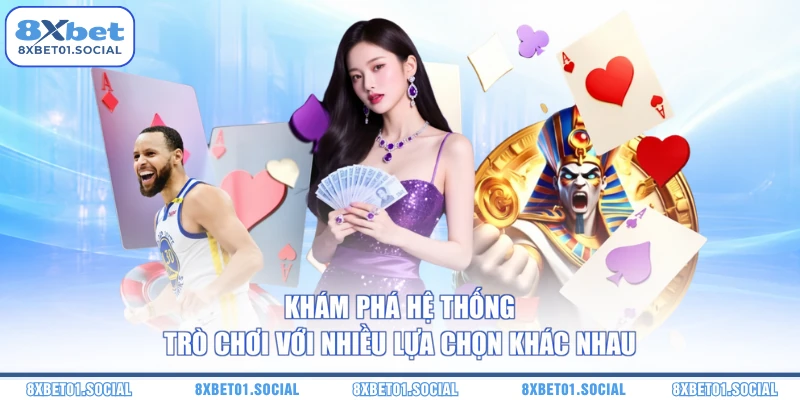 Khám phá hệ thống trò chơi với nhiều lựa chọn khác nhau 